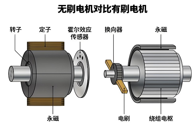 无刷电机内部构造