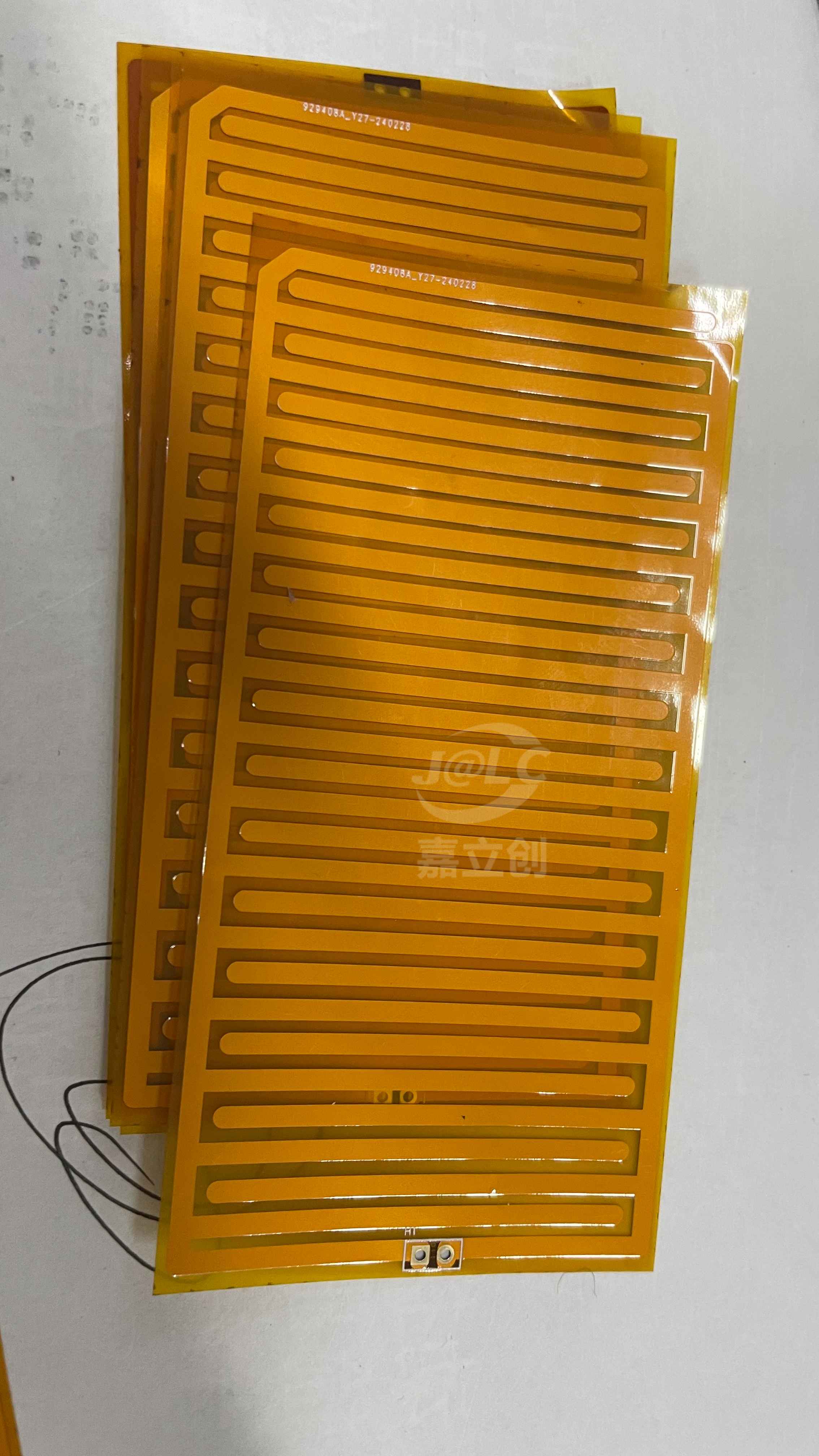 用作应变片，5片一致性很好