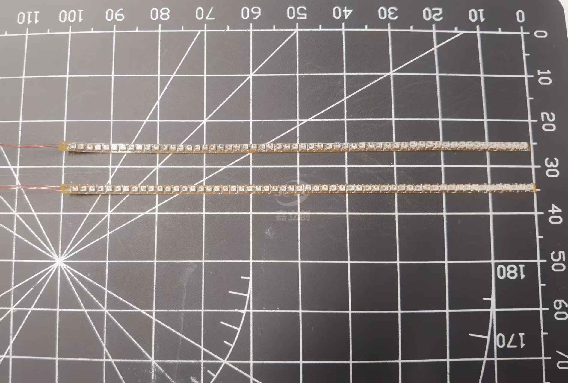 做成细软灯条，效果非常好