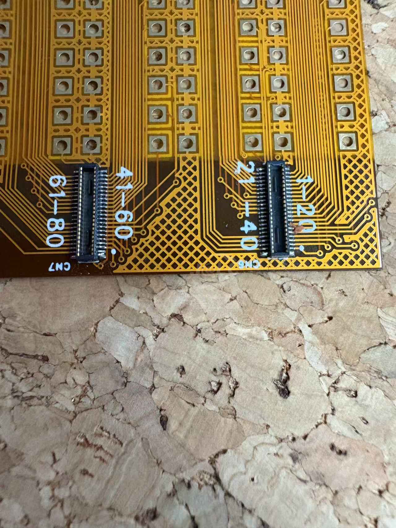 做的效果非常好，特别是这种小的引脚非常规则