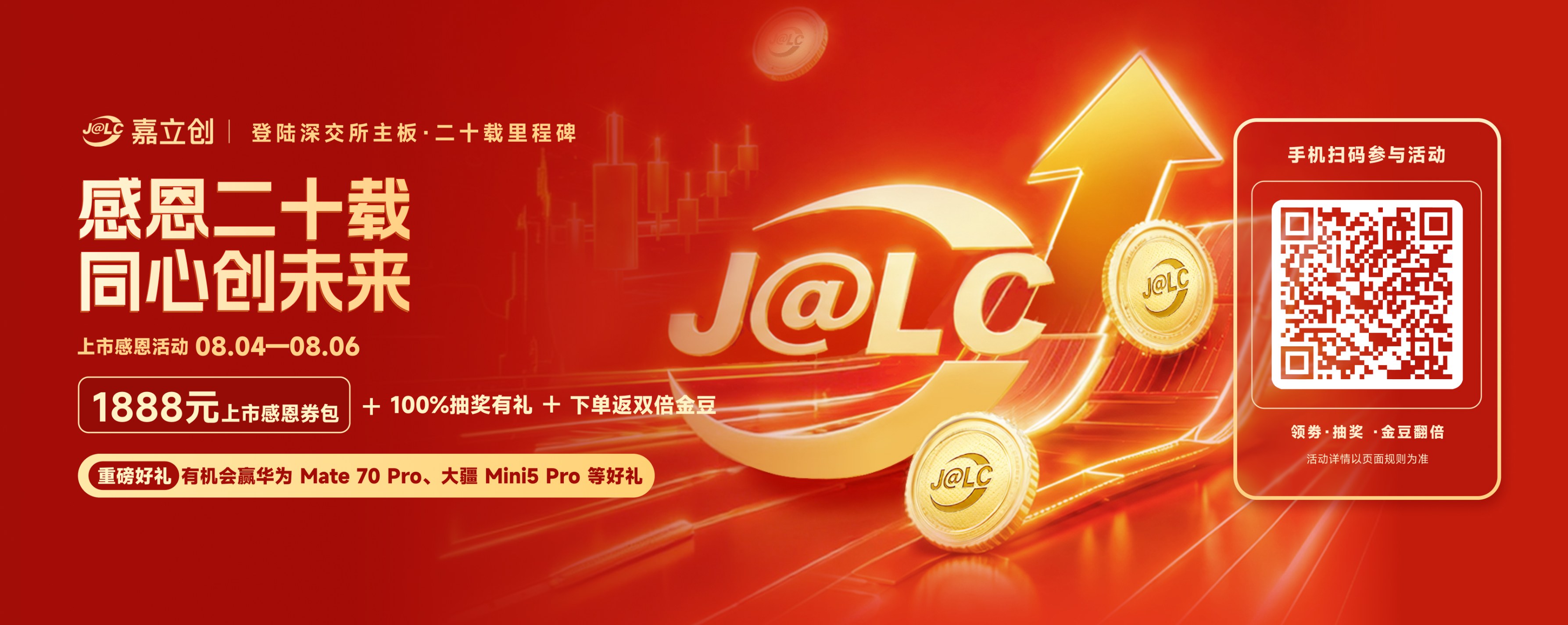 20周年年中盛惠CNC官网banner，2026.6.1-2026.8.31