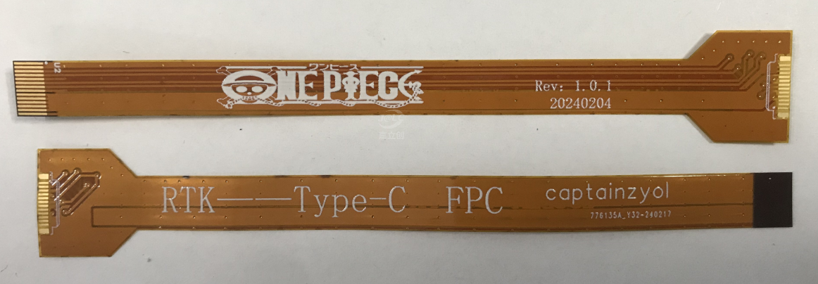 第一次打印FPC软板，速度快，质量好，而且还有免费券。真的太好了！嘉立创yyds！
这次打的FPC是一个typc-C的转接排线，之前厂家用的是FPC转PCB板的方案，使用的立式贴片type-C座子。座子出问题后维修更换很不方便。
于是用立创EDA画了这个改版，不仅维修方便，而且要比原版的更软，更安全。原版的很容易折出断痕。