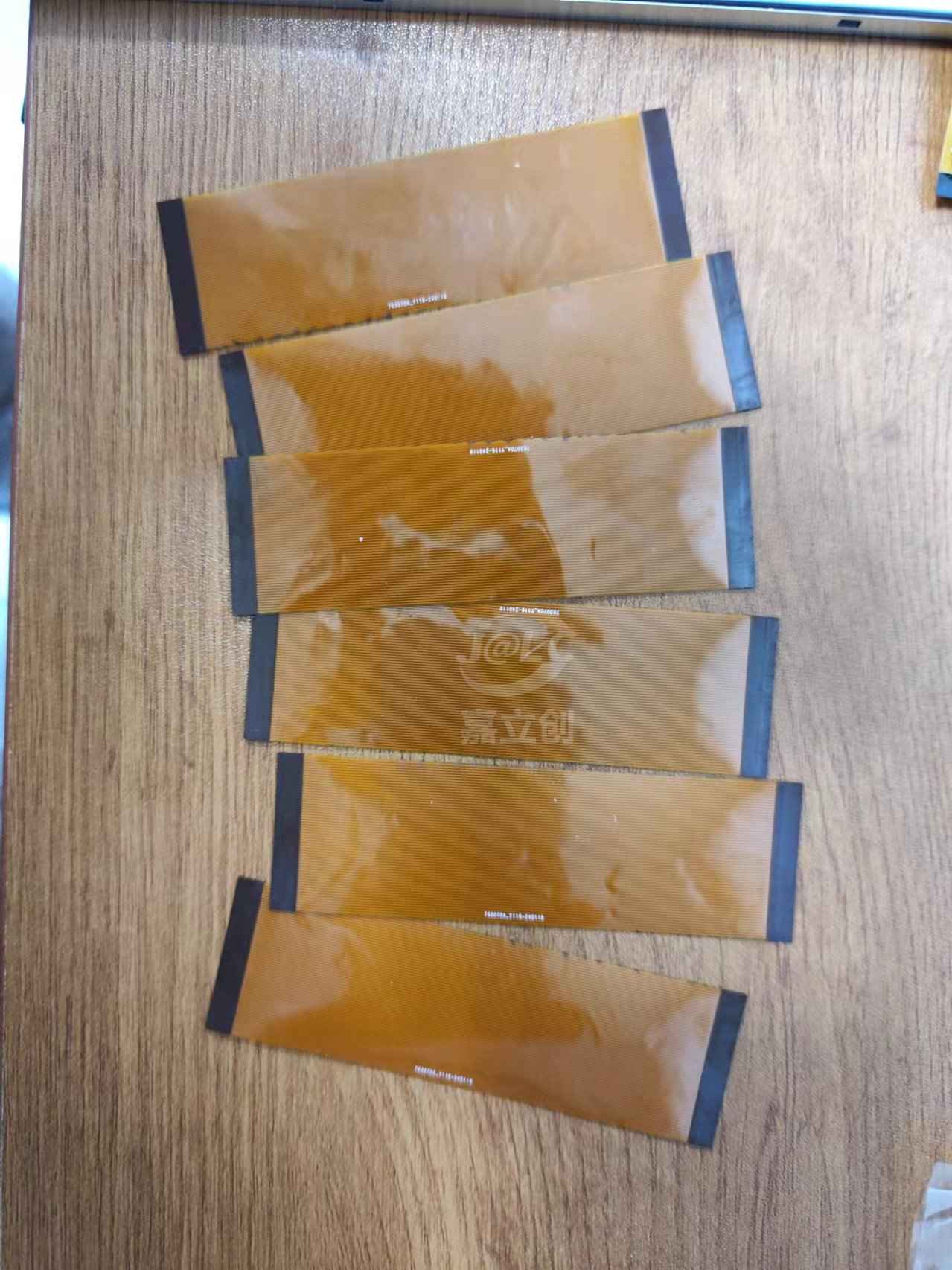 FPC+PI总厚度0.3mm,做工精细，服务非常好，用于车载屏60对60的转接排线。