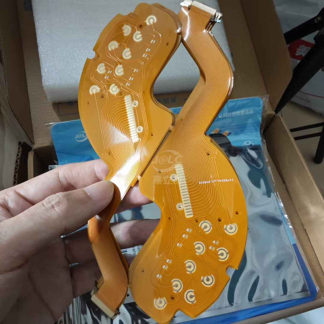 第一次在嘉立创打FPC软板，制作精良，用于修复古董cd机